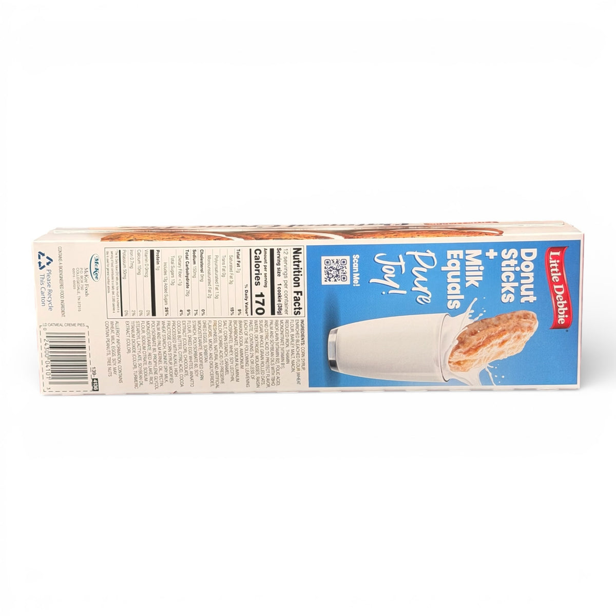 Little Debbie Oatmeal Creme Pie - 12 Count