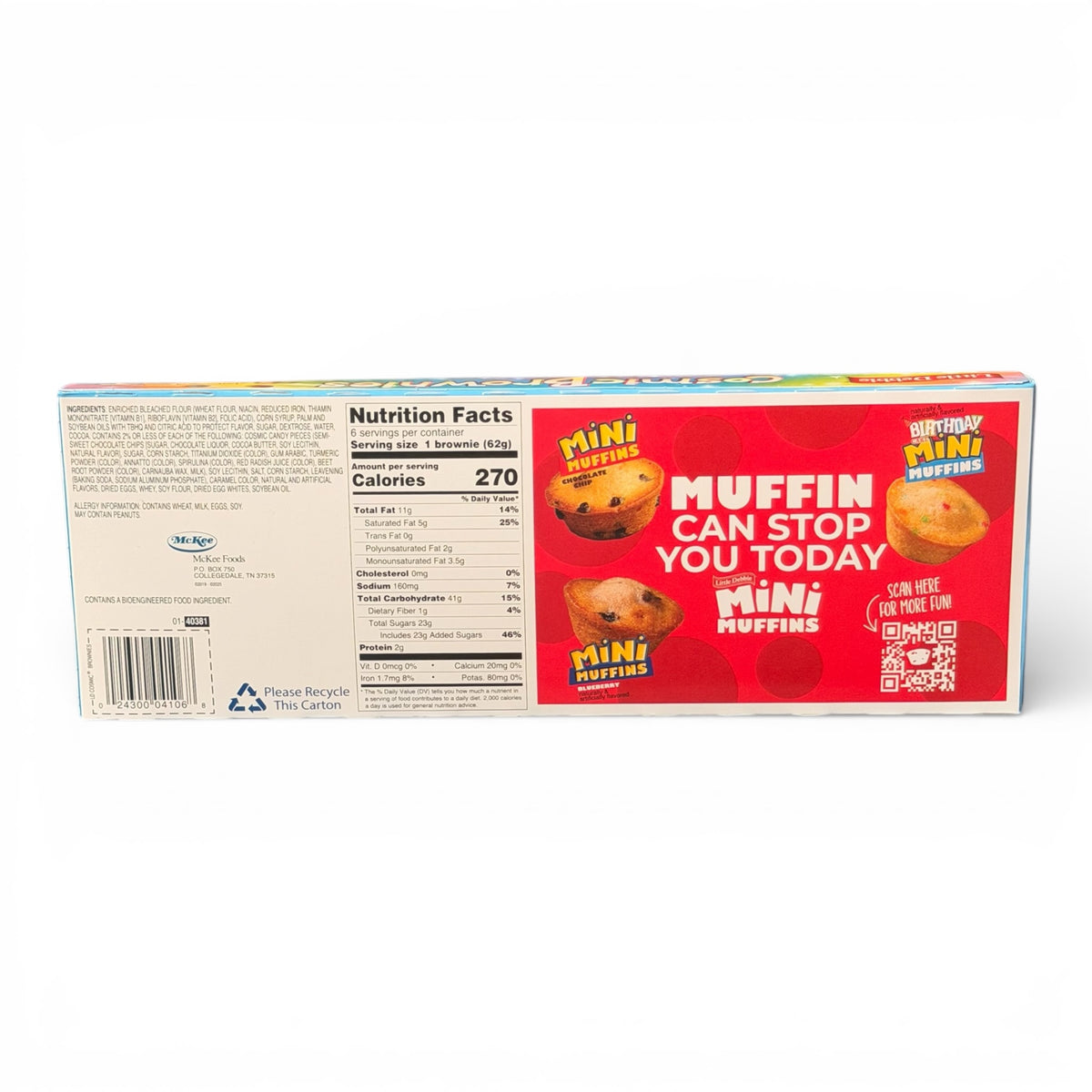 Little Debbie Cosmic Brownies - 6 Count