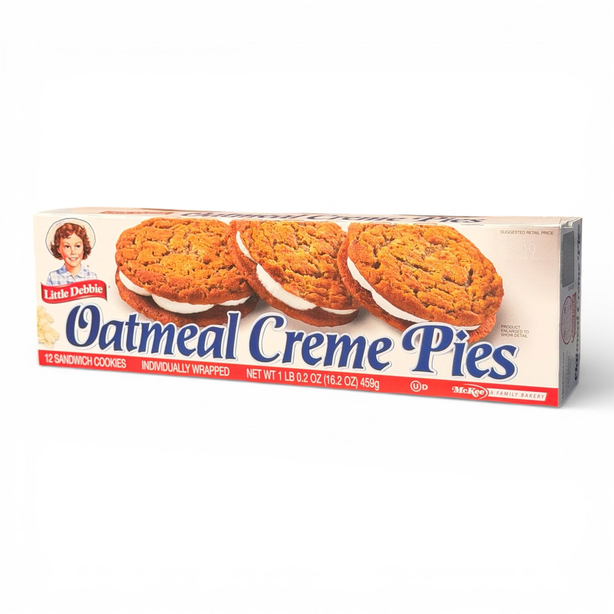 Little Debbie Oatmeal Creme Pie - 12 Count