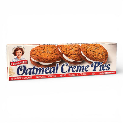Little Debbie Oatmeal Creme Pie - 12 Count